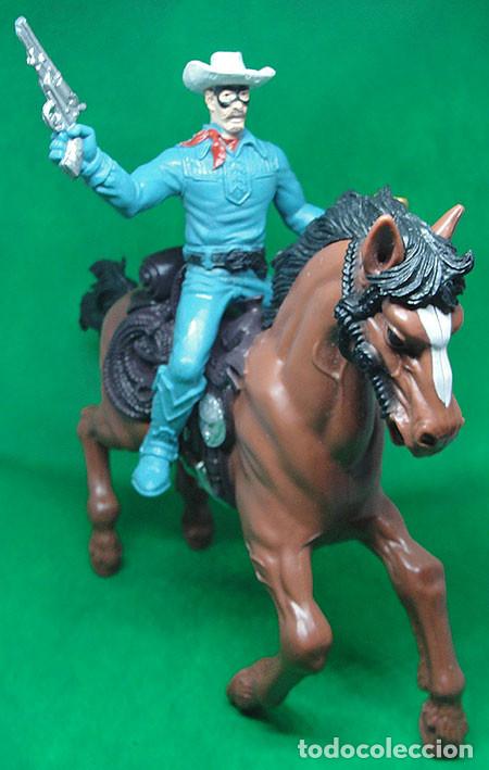 Figuras de acci&oacute;n: BANDIDO A CABALLO - OESTE - WESTERN - - Foto 3