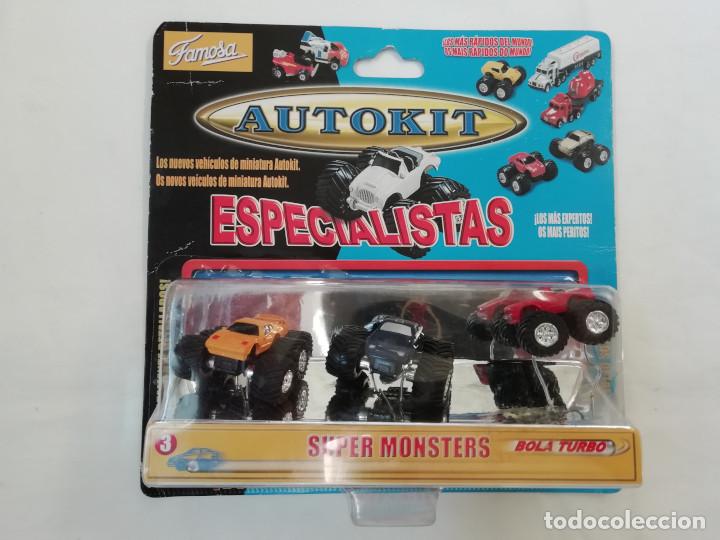 Actionfiguren: ANTIGUO BLISTER AUTOKIT ESPECIALISTAS DE FAMOSA - NUEVO