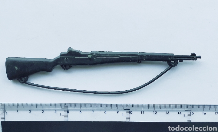 Arma escopeta Accesorio Figura acción muñeco fusil Big Jim accesorios color negro
