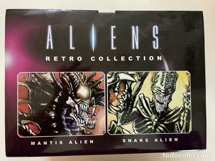 Figuras de acci&oacute;n: Colecci&oacute;n de figuras Eaglemoss Aliens - Alien Retro Snake & Mantis Set (2 Pack) - Foto 1