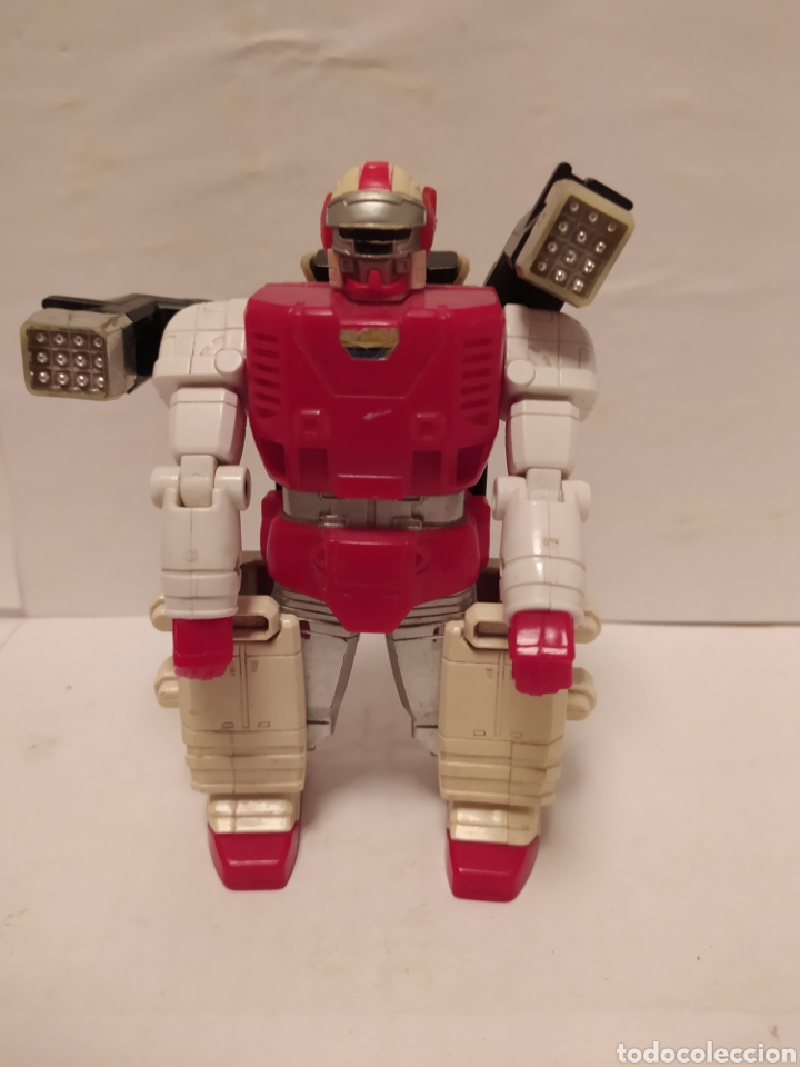 Figuras de acci&oacute;n: Robot de pl&aacute;stico antiguo sin marca - Foto 8