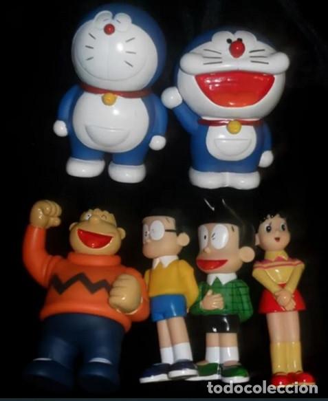 Figuras de acci&oacute;n: Lote de 6 Figuras Doraemon de 12 cm - Foto 1