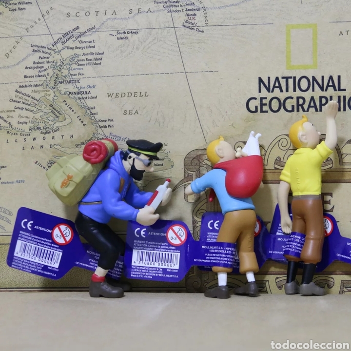 Figuras de acci&oacute;n: Lote figuras tintin - Foto 5
