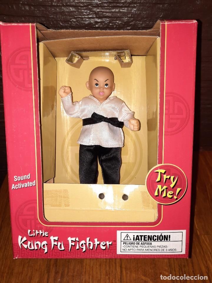 Figuras de acci&oacute;n: Little kung fu fighter negro patada raro nuevo de tienda a estrenar dah yang toy2007