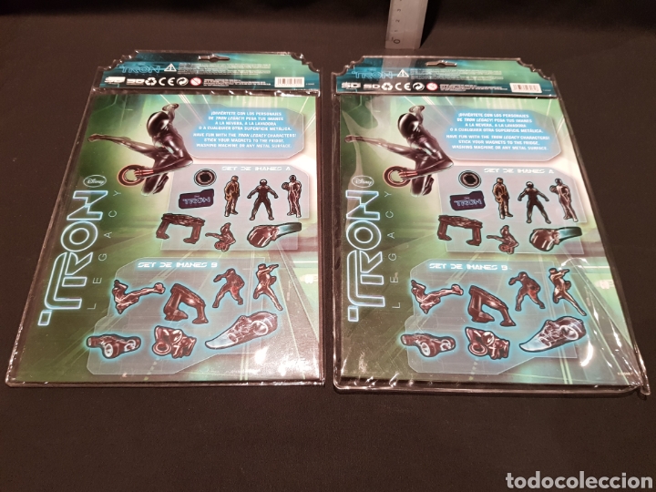 Figuras de acci&oacute;n: Set de imanes Tron Legacy. Disney. Set A y Set B - Foto 4