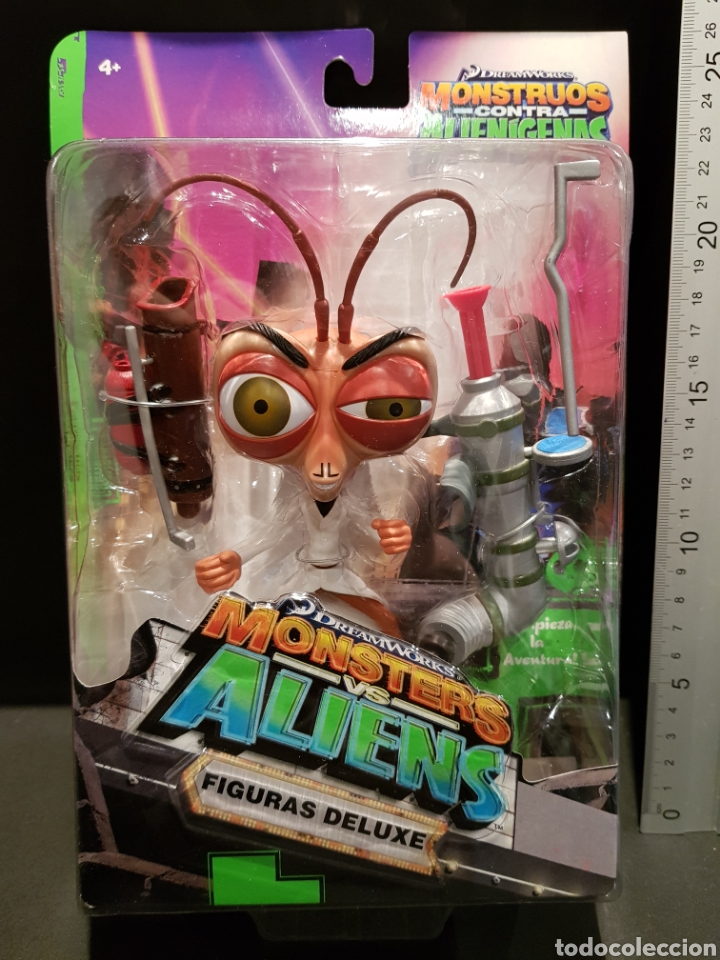 Figuras de acci&oacute;n: Planet 51 Dr. Cucaracha Figuras Deluxe Bizak 2009