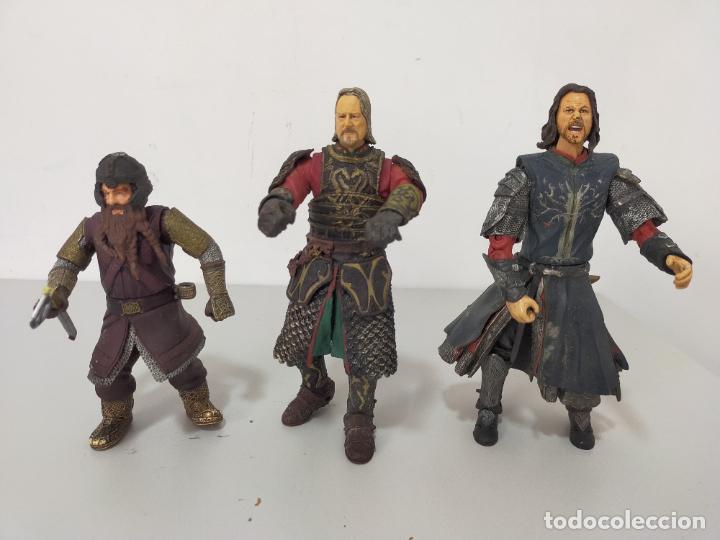Figuras de acci&oacute;n: LOTE FIGURAS EL SE&Ntilde;OR DE LOS ANILLOS - Foto 1