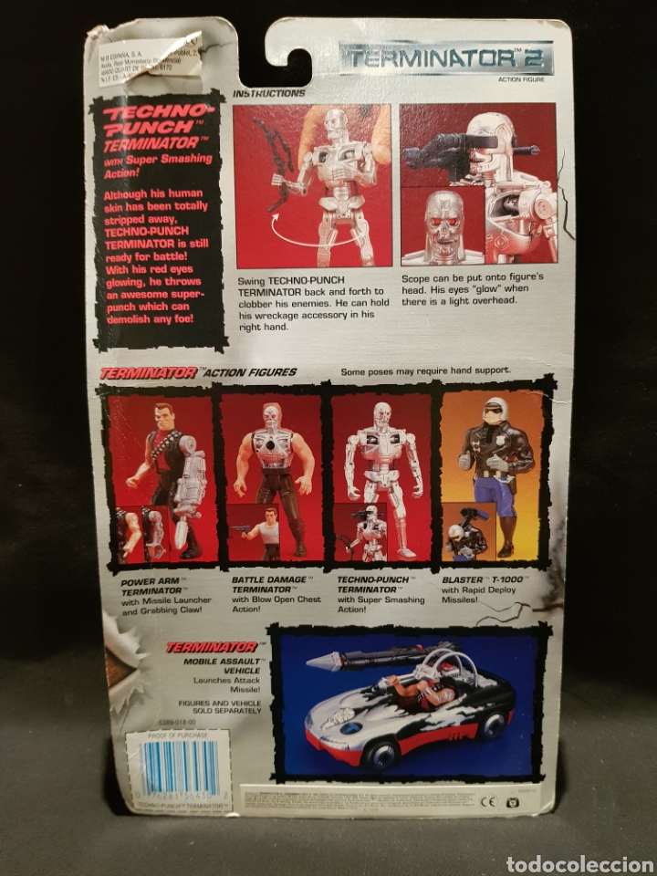 Figuras de acci&oacute;n: Terminator 2. Kenner. MB Espa&ntilde;a - Foto 4