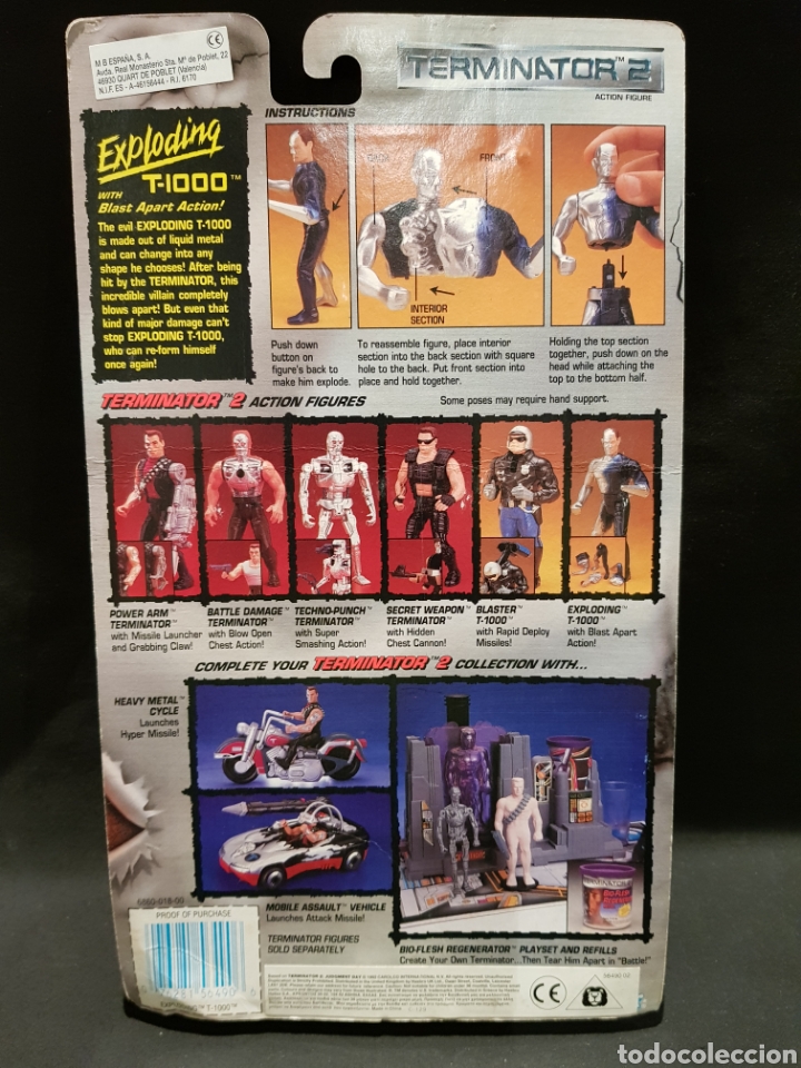 Figuras de acci&oacute;n: Terminator 2. Kenner. MB Espa&ntilde;a - Foto 11