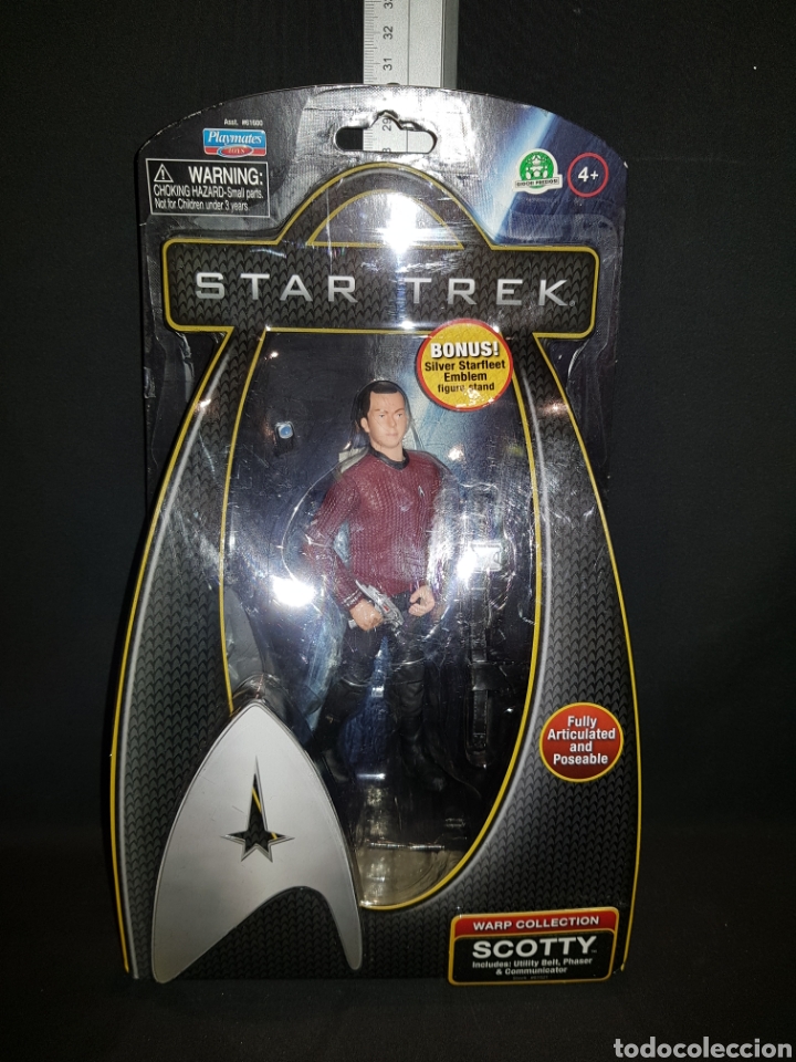 Star Trek Playmates Warp Collection figuras para escoger con marcas de almacenamiento 