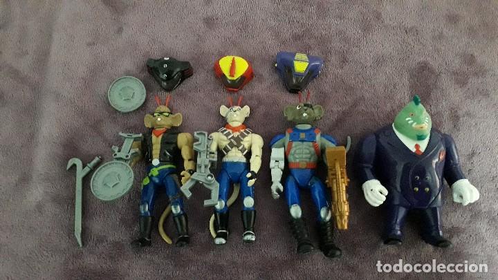 Actionfiguren: Motorratones lote 4 figuras vintage a&ntilde;os 90