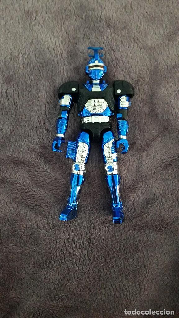 Figuras de a&ccedil;&atilde;o: Blue Stinger figura vintage Agij&oacute;n Azul a&ntilde;os 90 Beetleborgs