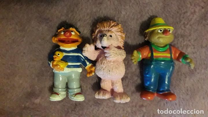 Figuras de acci&oacute;n: Barrio S&eacute;samo lote 3 figuras vintage goma pvc Comics Spain