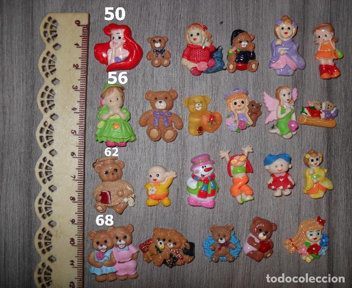 Figuras de a&ccedil;&atilde;o: Lote de 4 Minifiguras adorno para Casa de Mu&ntilde;ecas, mu&ntilde;ecas