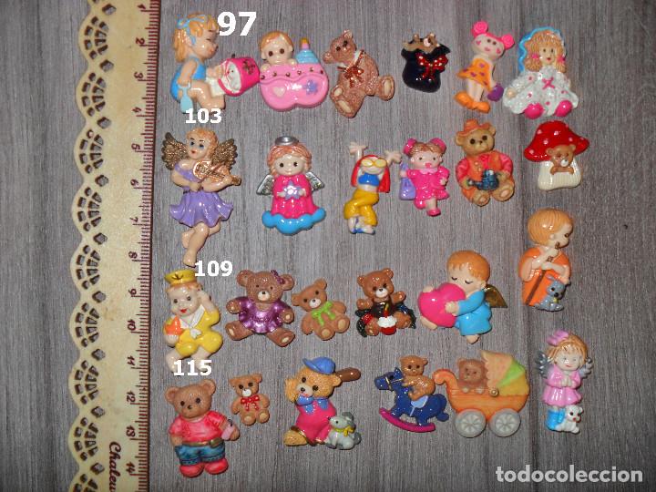 Figuras de a&ccedil;&atilde;o: Lote de 4 Minifiguras adorno para Casa de Mu&ntilde;ecas, mu&ntilde;ecas