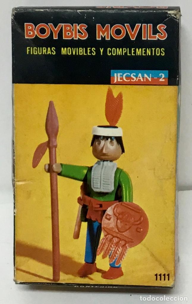 Figurines d'action: BOYBIS MOVILS DE JECSAN 2. REF: 1111.INDIO. NUEVO. A&Ntilde;OS 70. PRECINTADO.