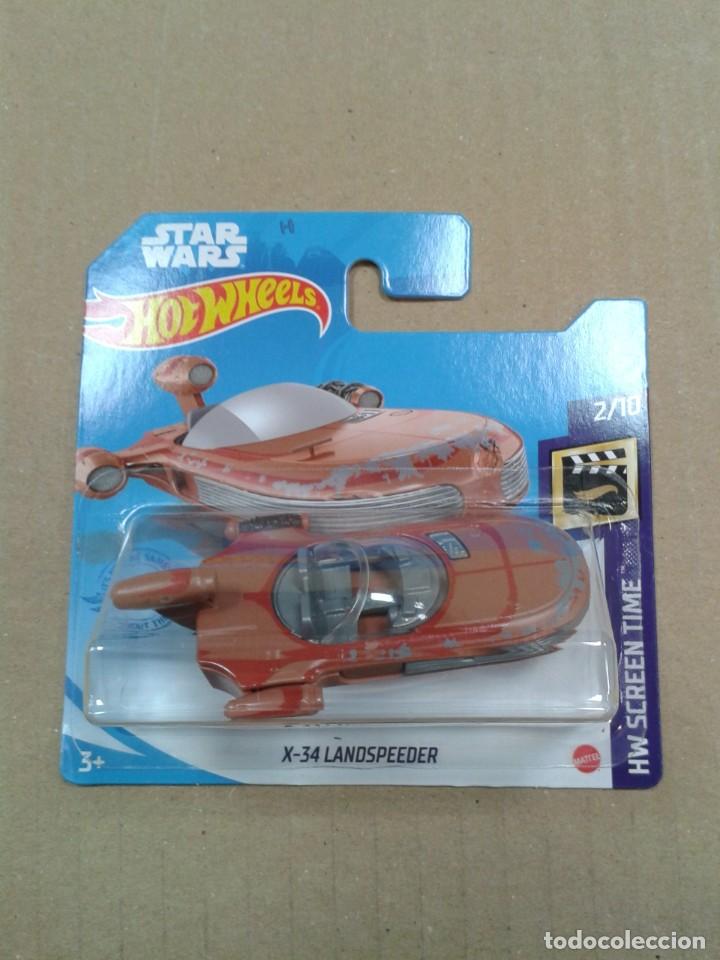 Figuras de acci&oacute;n: Mattel - COCHE Hot Wheels. X-34 LANDSPEEDER. NUEVO