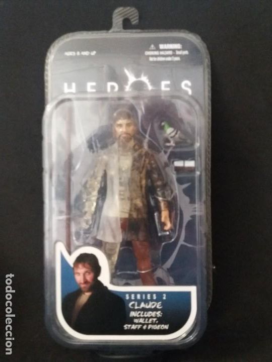 Figuras de acci&oacute;n: Heroes. Fig. Claude Mezco - Foto 1