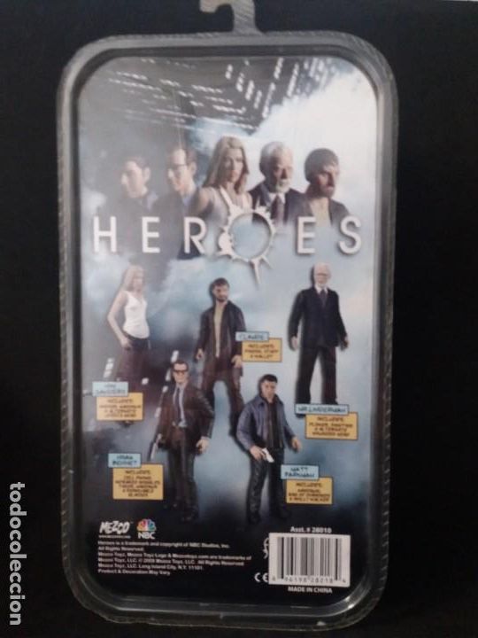 Figuras de acci&oacute;n: Heroes. Fig. Claude Mezco - Foto 2