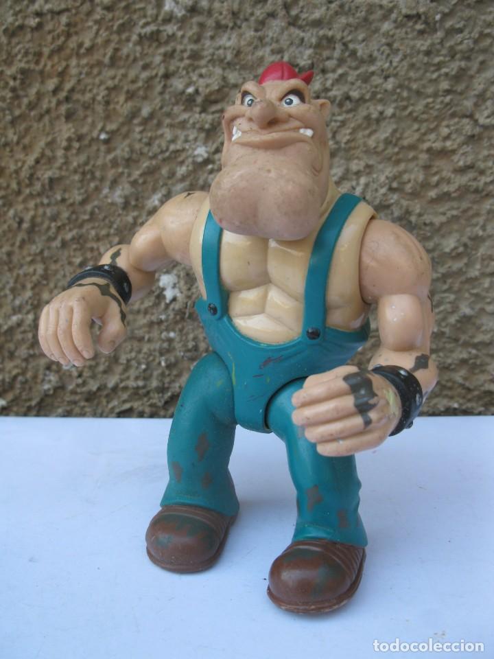 Figuras de acci&oacute;n: GRASOSO - GREASE PIT - FIGURA ARTICULADA - LOS MOTORRATONES DE MARTE - GALOOB - A&Ntilde;O 1993.