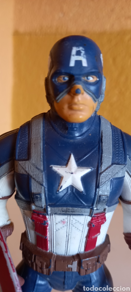 Figuras de acci&oacute;n: MU&Ntilde;ECO CAPITAN AMERICA 20 CM - Foto 3
