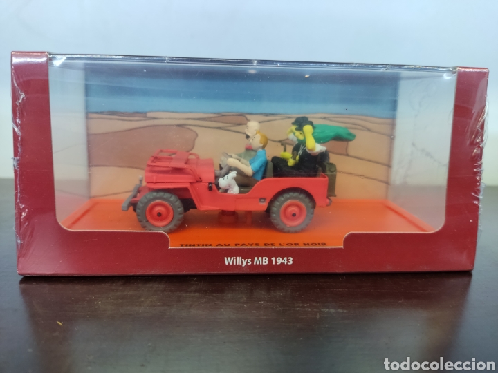 Figuras de acci&oacute;n: TINTIN Y SU JEEP MB 1943 - Foto 1