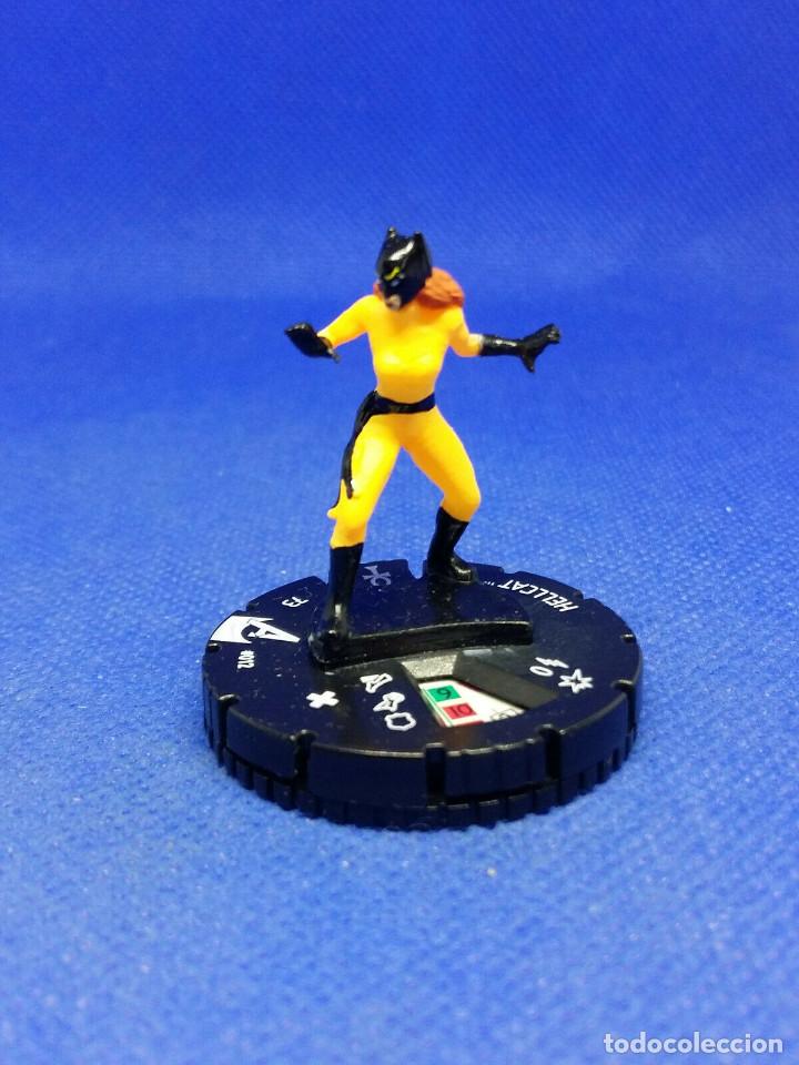 Figuras de acci&oacute;n: Figura Heroclix #012 HELLCAT + CARTA - Foto 1