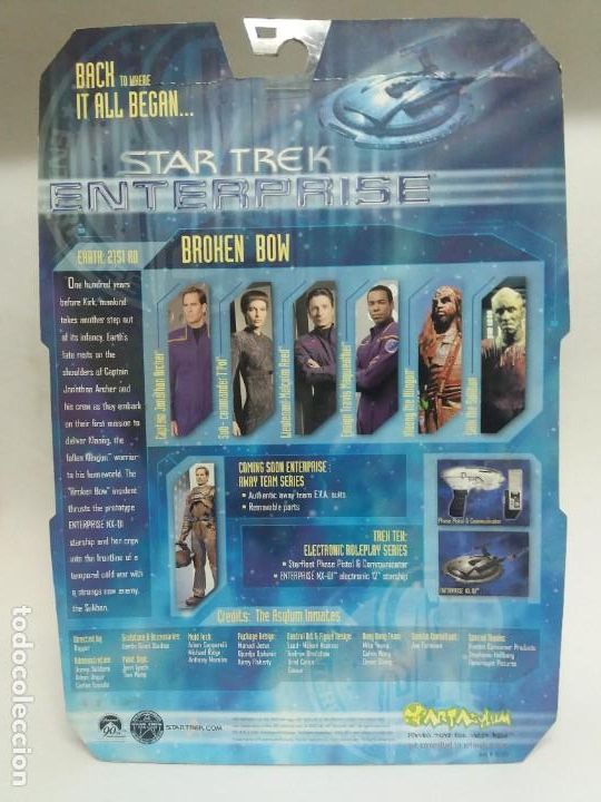 Figuras de acci&oacute;n: Star Trek Enterprise. Fig. Subcomandante Artasylum - Foto 2