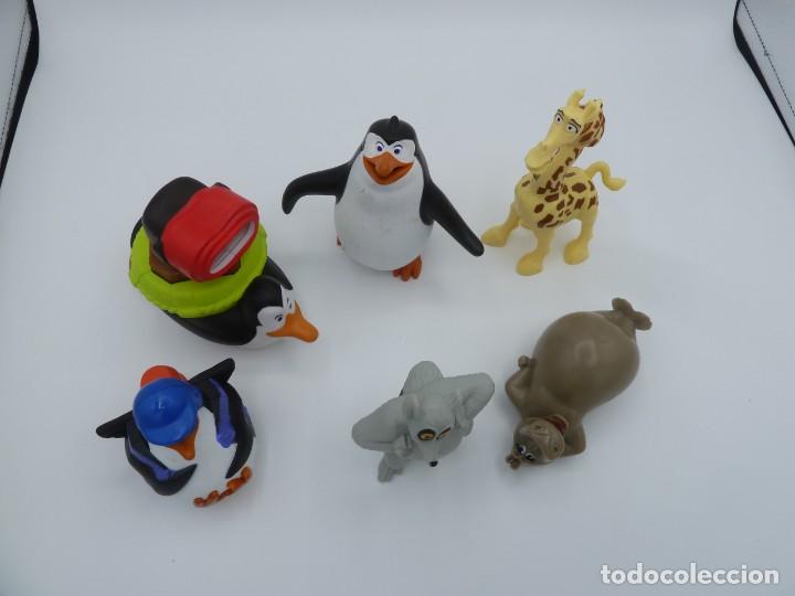 Figuras de acci&oacute;n: Lote 6 figuras Madagascar. Mcdonalds - Foto 4