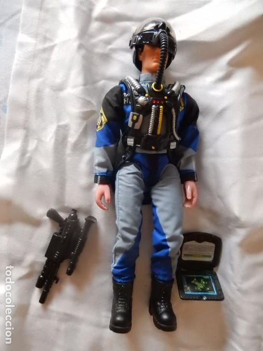 Figuras de acci&oacute;n: Piloto helic&oacute;ptero Apache. Max-Thunder. Ref. 31063. Famosa. - Foto 1