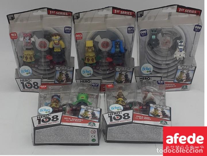 Figuras de a&ccedil;&atilde;o: LOTE 5 BLISTER DE HERO 108 EN SUS BLISTERS ORIGINALES