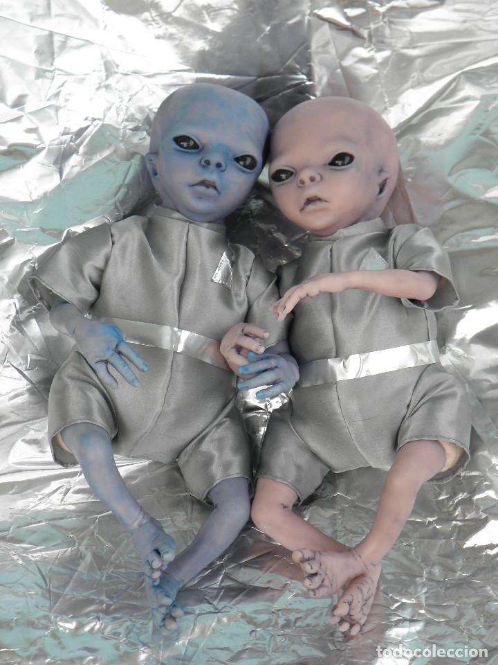 Figuras de acci&oacute;n: Mu&ntilde;eco reborn Alien Gris extraterreste - Foto 10