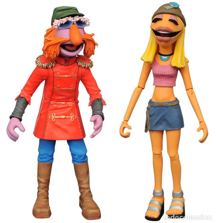 Figuras de acci&oacute;n: Pack de figuras Floyd & Janice 13 cm - The Muppets - Diamond Select