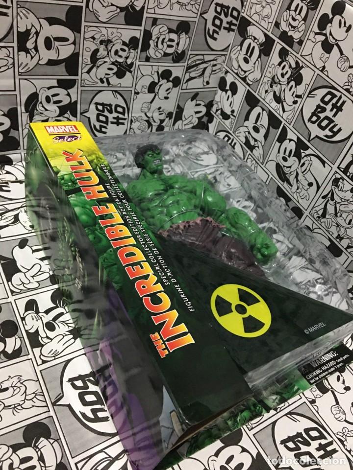 Figuras de acci&oacute;n: Figura acci&oacute;n coleccionista Hulk, Marvel Select - Foto 4