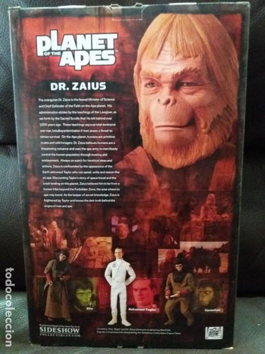 Figuras de acci&oacute;n: PLANETA DE LOS SIMIOS. FIGURA DR ZAIUS 30 CM SIDESHOW - Foto 4