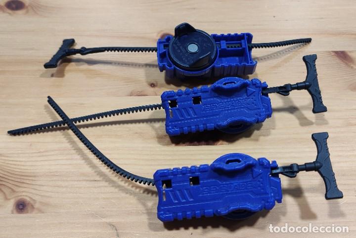 Figurines d'action: LOTE DE 3 LANZADORES DE BEYBLADE SPINNERS , PEONZAS
