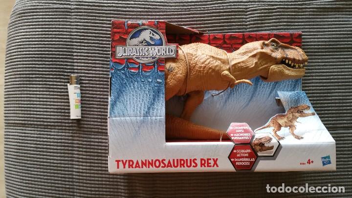 Figuras de acci&oacute;n: T-rex Jurassic world hasbro - Foto 1