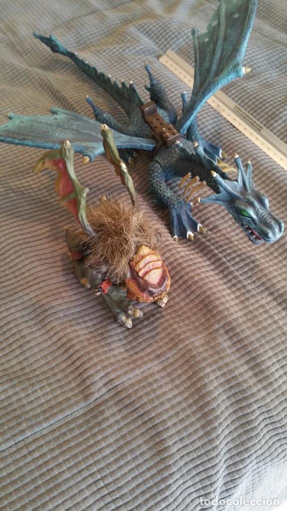 Figuras de acci&oacute;n: Lote Dragon azul Megabloks - Foto 1