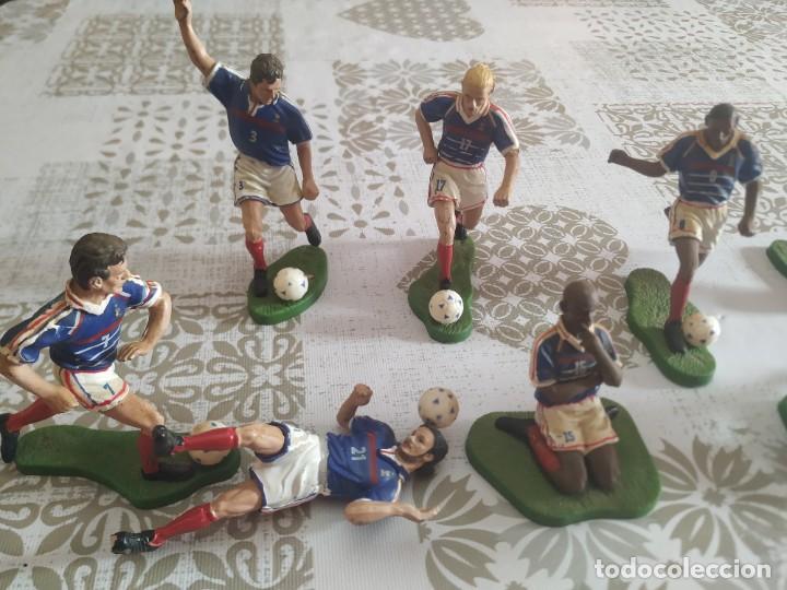 Figuras de acci&oacute;n: 11 Figuras Starlux Francia 98 - Foto 2