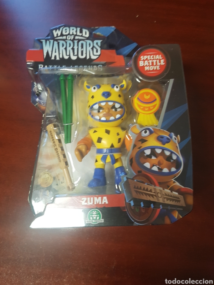 Figurines d'action: WORLD OF WARRIORS BATLLE LEGENDS ZUMA NUEVO EN BLISTER