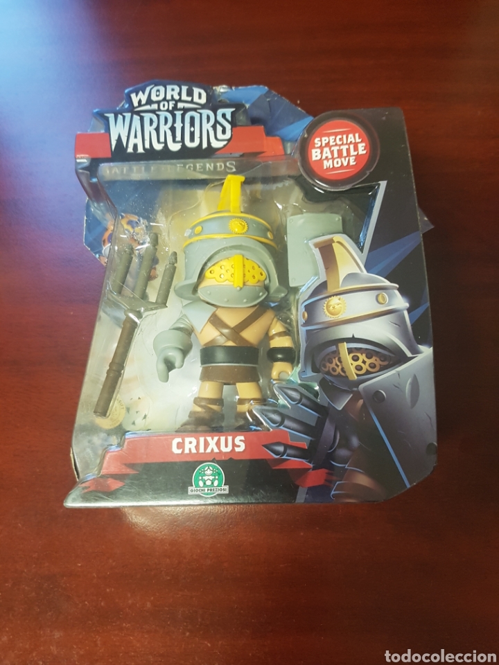 Figurines d'action: WORLD OF WARRIORS BATTLE LEGENDS CRIXUS NUEVO EN BLISTER