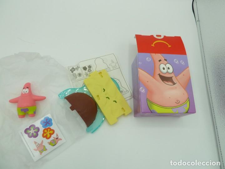 Figuras de acci&oacute;n: Patricio, Bob esponja. Mcdonalds 2021 - Foto 1