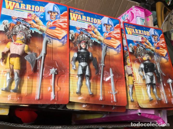 Figurines d'action: 3 Blister coleccionables Figura super warrior 12 c&eacute;ntimetros