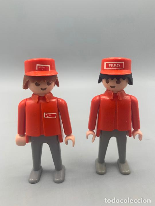 Figurines d'action: Playmobil lote especial figura taller operario surtidor esso