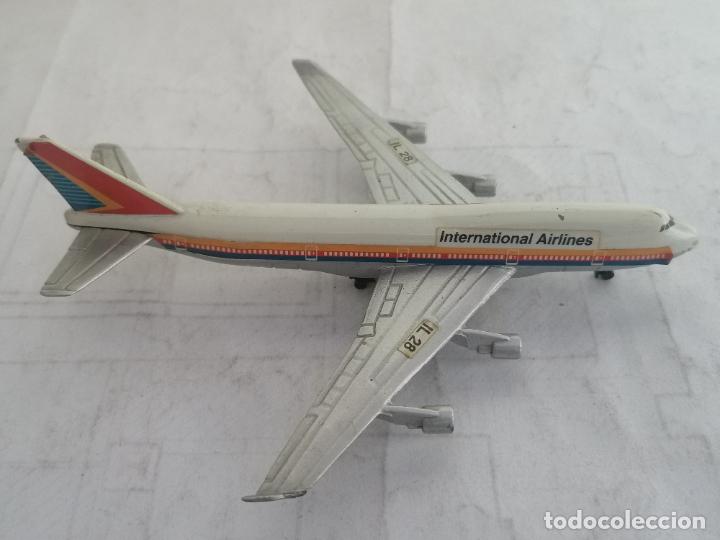 Figurines d'action: AVION A ESCALA IL 28 INTERNATIONAL AIRLINES, METAL, A&Ntilde;OS 60, MEDIDAS 15 X 13 CM