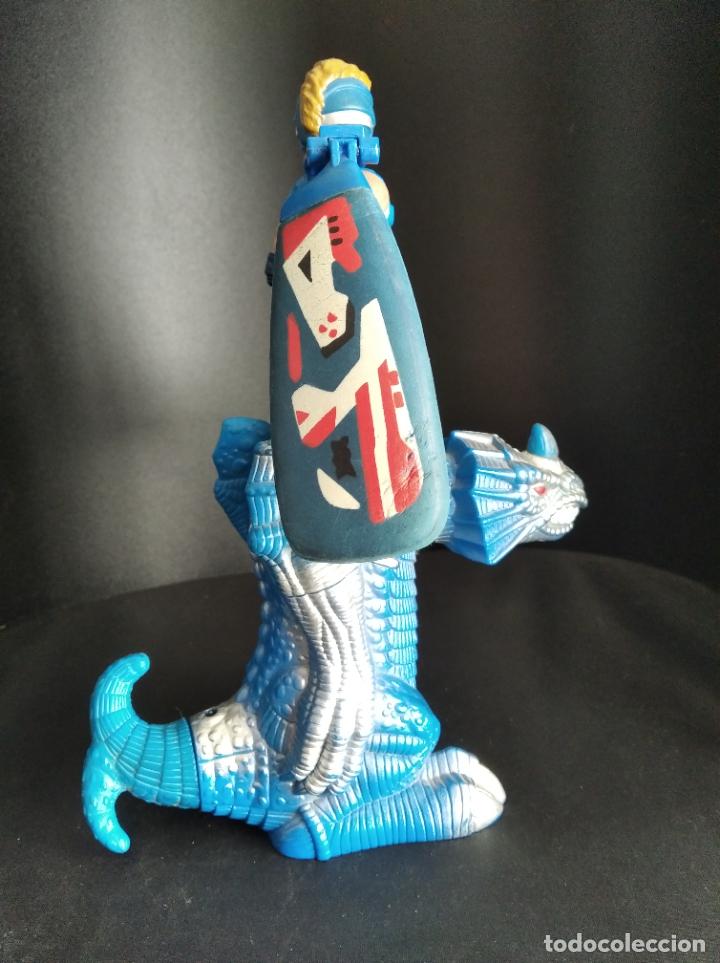 Figuras de acci&oacute;n: ZNETH CON RIPTOR - DRAGON FLYZ EL PODER DE VOLAR 1995 GALOOB - FUNCIONANDO - Foto 3