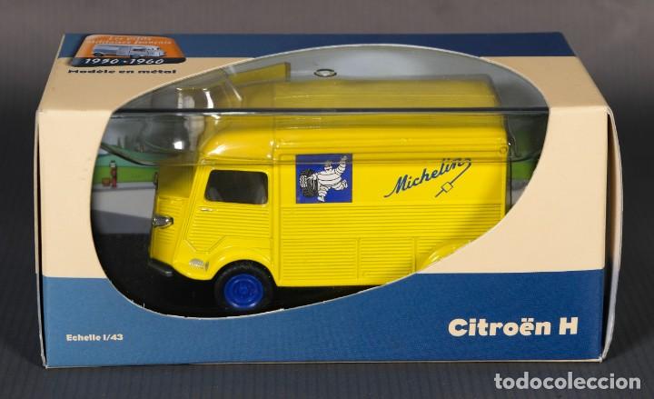 Figuras de acci&oacute;n: Modelo en metal Citro&euml;n H Michelin escala 1/43 2003 - con su caja original