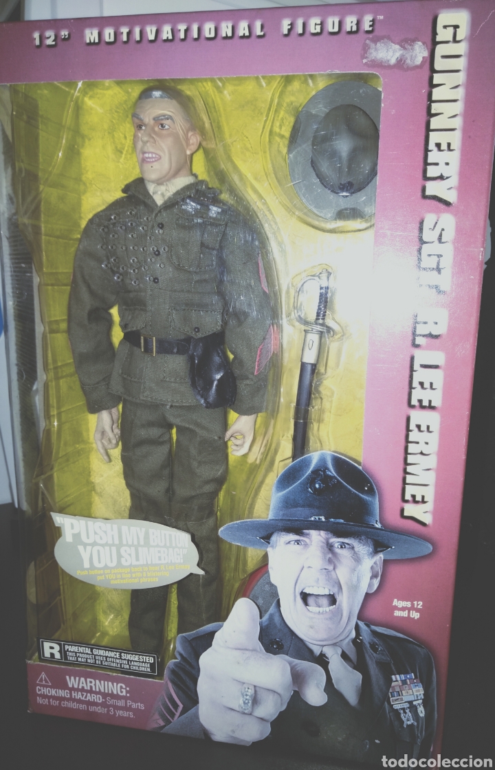 Figurines d'action: Figura el Sargento Hartmann de la Chaqueta Metalica con sonido