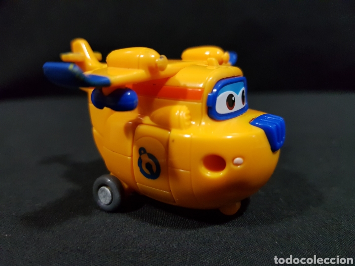 Figuras de acci&oacute;n: Figura transformable Donnie Mec&aacute;nico Super Wings Transform-A-Bots Disney Pixar Aviones - Foto 2