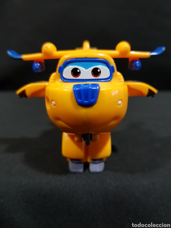 Figuras de acci&oacute;n: Figura transformable Donnie Mec&aacute;nico Super Wings Transform-A-Bots Disney Pixar Aviones - Foto 6